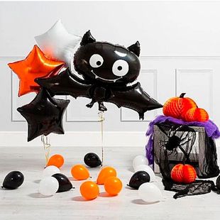 Украшение с шариками на Хеллоуин  с мышью фото