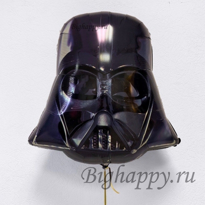 Фольгированный шар «Шлем Дарта Вейдера» фото