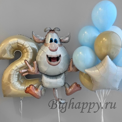 Воздушные шары на день рождения «Буба» фото