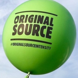 Воздушный виниловый шар с логотипом (2.2 м) фото