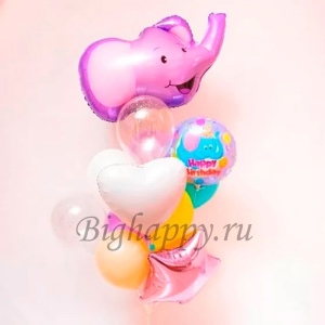 Воздушные шары со слоником фото