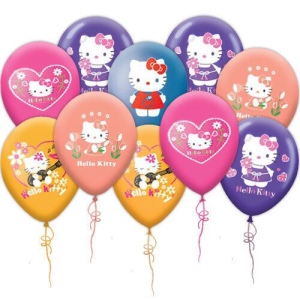 Латексные шары Hello Kitty фото