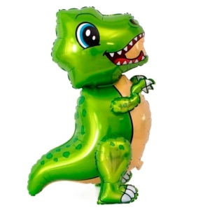 Ходячий шар «Динозавр» зеленый фото