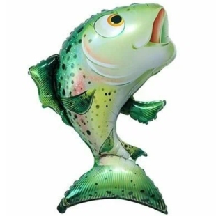 Фольгированный шар-фигура &laquo;Рыба&raquo; фото