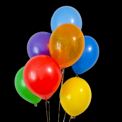 7 разноцветных шариков