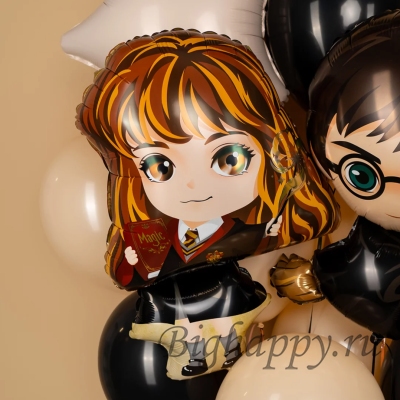 Фольгированный шар Волшебница  Гермиона