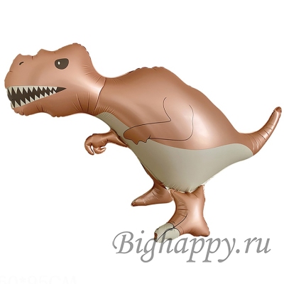 Шар Динозавр сатиновый