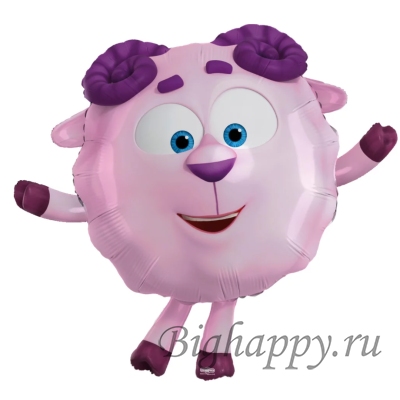 Фольгированный шар Бараш  Смешарики