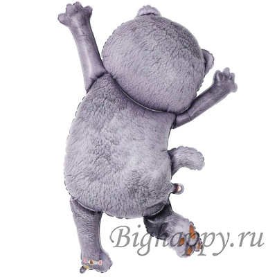 Фольгированный шар Кот Басик