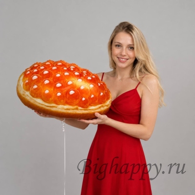 Шар Бутерброд с красной икрой