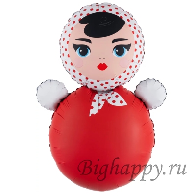 Фольгированный шар Неваляшка