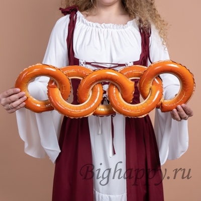 Фольгированный шар Баранки, сушки