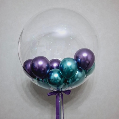 Мини шары с воздухом для bubble