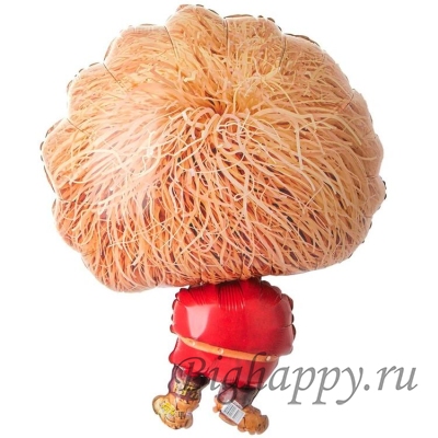 Фольгированная фигура &laquo;Кузя с сундучком&raquo;, 63 см