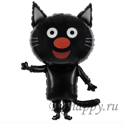 Фольгированный фигурный шар в виде Сажика из Три кота