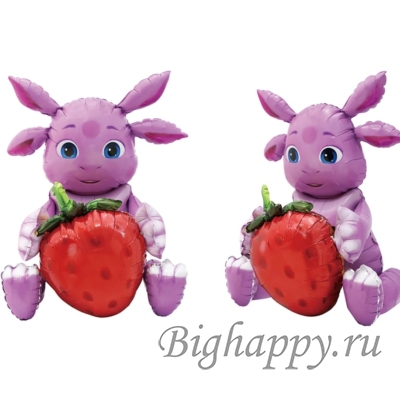 Шар Лунтик с клубникой