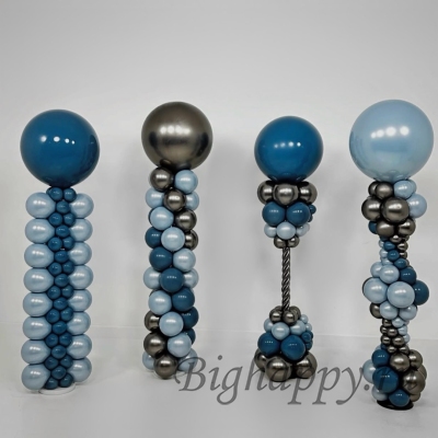 Универсальная стойка в сдержанных холодных тонах фото