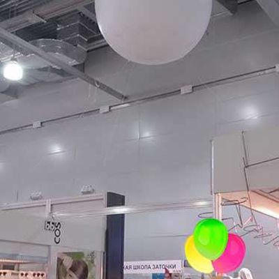Большой воздушный виниловый шар с печатью вашего логотипа 2.2 м