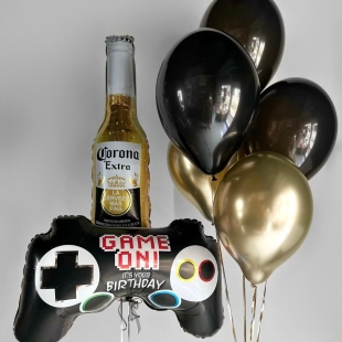 Воздушные шары с гелием &laquo;Игра Началась&raquo; фото