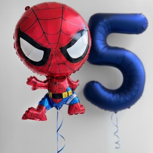 Набор шаров с гелием &laquo;Герой события&raquo; фото