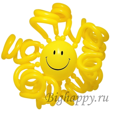 Детский шар Солнце фото