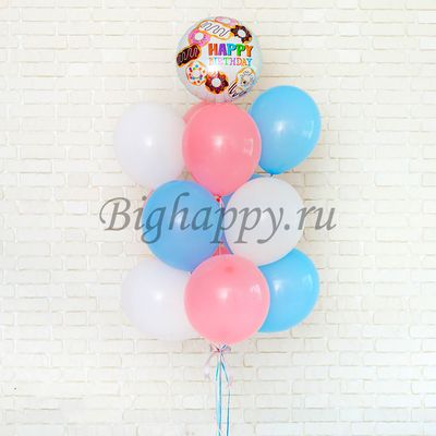 Букет из воздушных шаров на День рождения