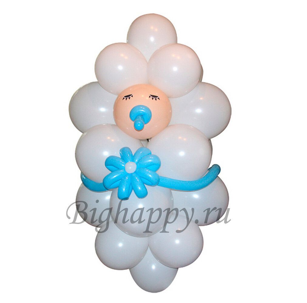 Воздушный шар "Новорожденный малыш"
