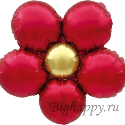 Шарики с воздухом Цветная ромашка