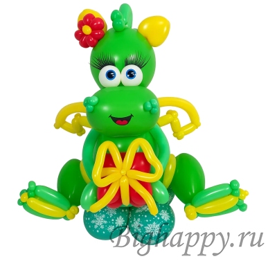 Дракон из воздушных шаров