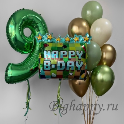 Гелиевые воздушные шары «Миссия: Праздник!»