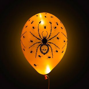 Светящийся шар на Хэллоуин фото