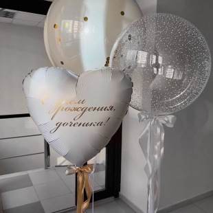 Большие нежнейшие шары для важного человека фото