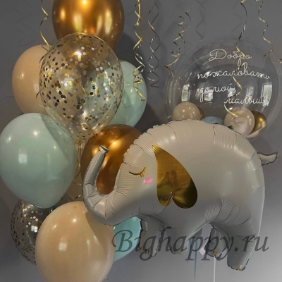 Воздушные шары на выписку из роддома &laquo;Нежное Чудо&raquo;