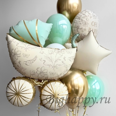 Воздушные шары с гелием «Первая встреча» фото