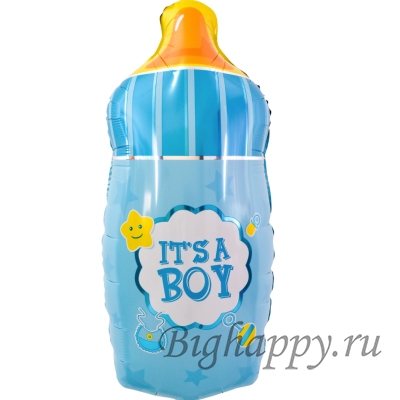 Фольгированный шарфигура «Бутылочка», 74 см