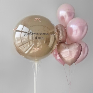 Воздушные шары с гелием &laquo;Нежная встреча&raquo; фото