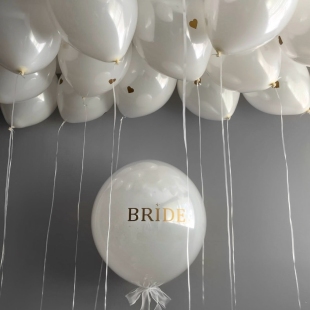 Шары под потолок для девичника &laquo;Воздушная нежность&raquo; фото