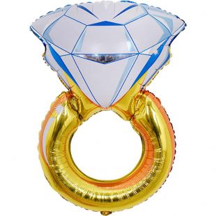 Фольгированный шар Кольцо с бриллиантом фото
