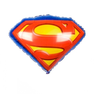 Фольгированный шар &quot;Значок Супермена&quot; фото