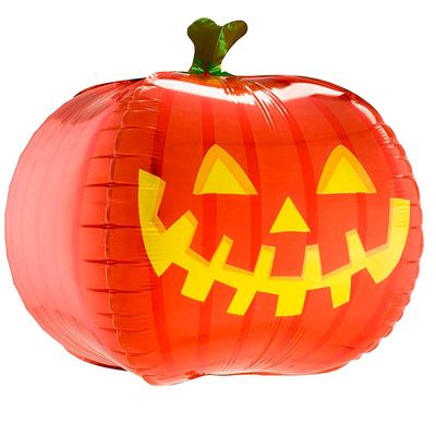 Фольгированный шар Тыква на Хэллоуин с гелием