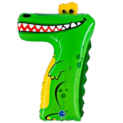 Шарыцифра 7 Крокодильчик