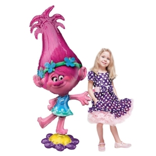 Большой ходячий шар фигура Тролль Розочка фото