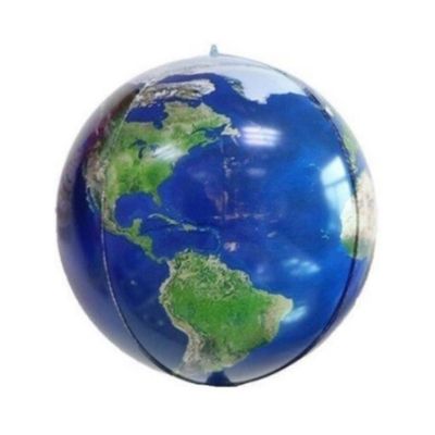 Фольгированный 3D шар Планета Земля, 61 см