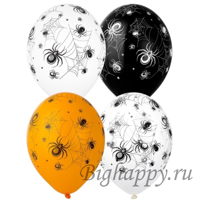 Воздушный шар с гелием Паучья паутина
