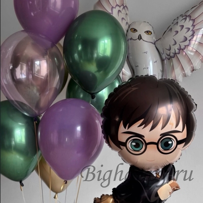 Воздушные шары с гелием &laquo;Магия Хогвартса&raquo; фото