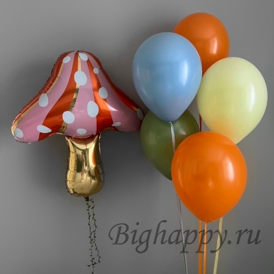 Набор воздушных шаров с гелием «Лесное волшебство»