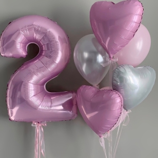 Воздушные шары «Розовая мечта» фото