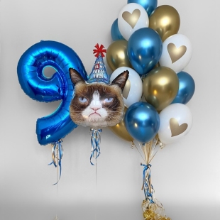 Воздушные шары с гелием «Веселье под контролем» фото