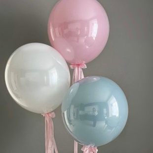 Воздушные шары с гелием &laquo;Нежный праздник&raquo; фото