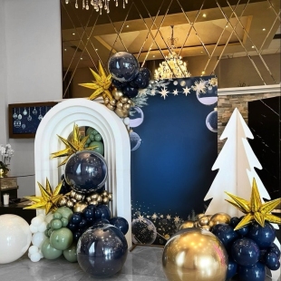 Фотозона из шаров &laquo;Сияние торжества&raquo; фото